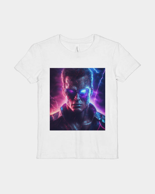 I'm back Youth Short Sleeve Crewneck Jersey Tee | B&C