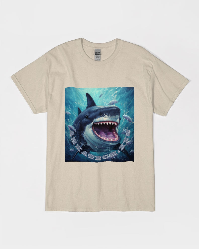 Shark Bite Unisex Ultra Cotton T-Shirt | Gildan