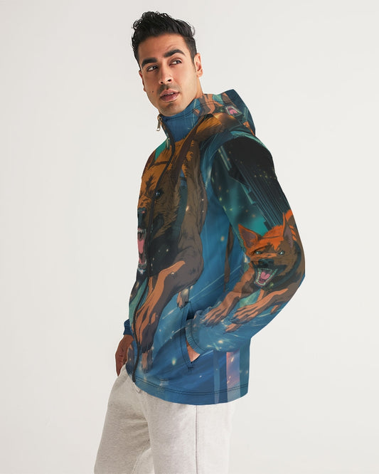 Bark Men's All-Over Print Windbreaker
