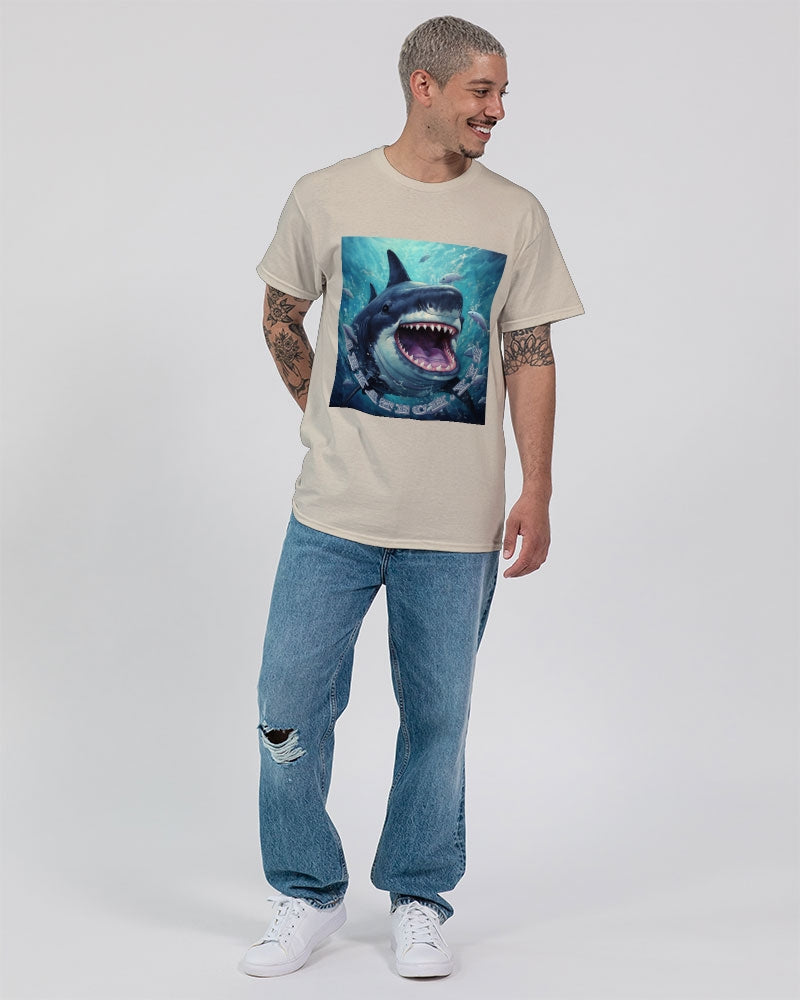 Shark Bite Unisex Ultra Cotton T-Shirt | Gildan