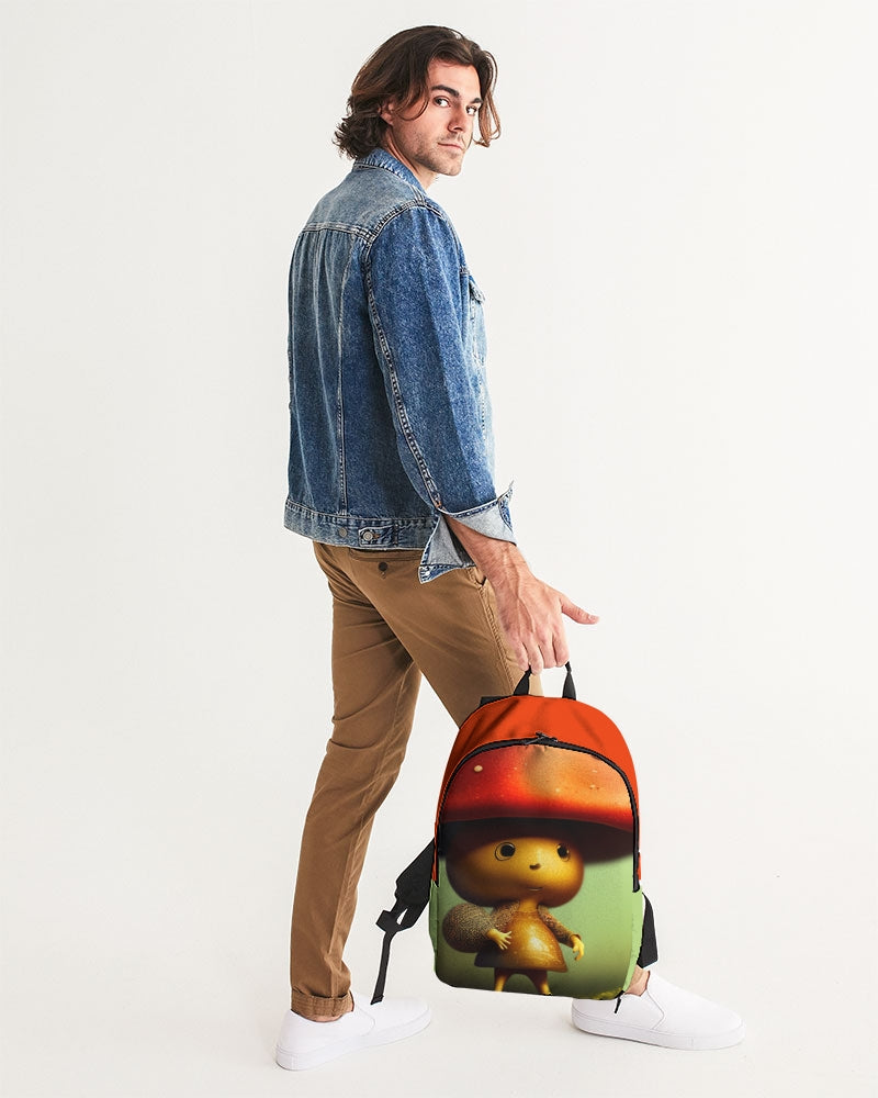 Mushroom Man Large Backpack