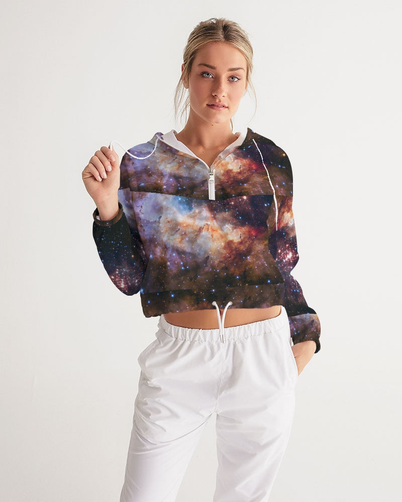 SpaceX Women's Cropped Windbreaker