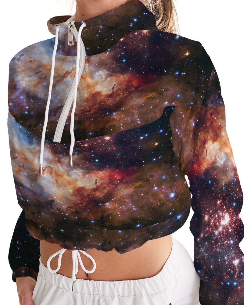 SpaceX Women's Cropped Windbreaker