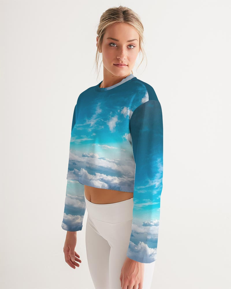 Ozone Women's Cropped Sweatshirt