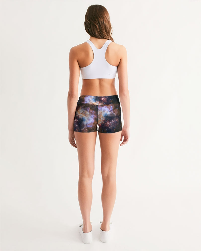 SpaceX Women's Mid-Rise Yoga Shorts