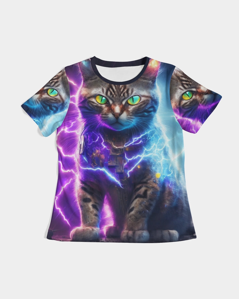 Neon Cat Women's Tee