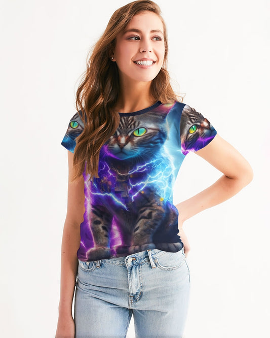 Neon Cat Women's Tee