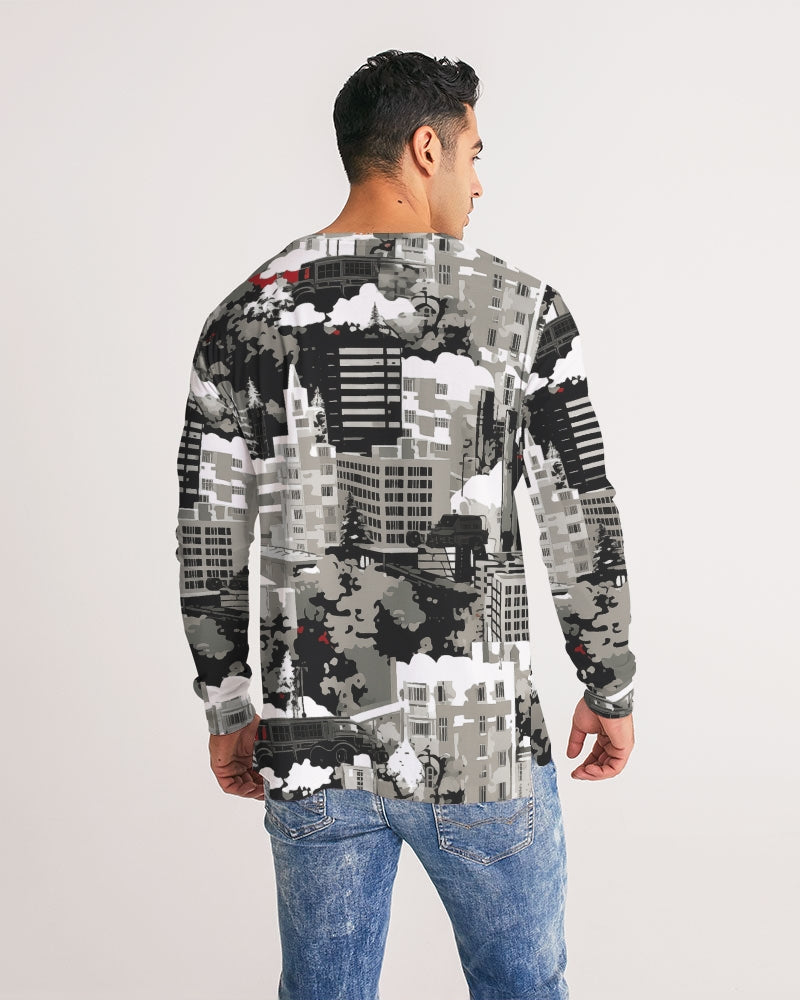 Christmas Camo Men's Long Sleeve Tee