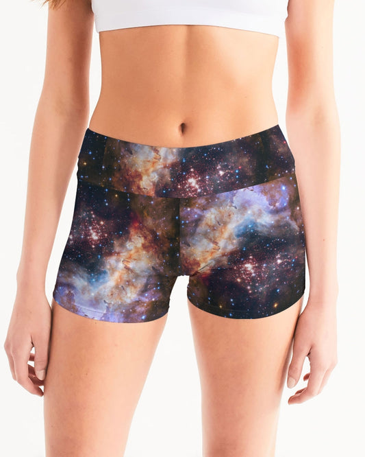 SpaceX Women's Mid-Rise Yoga Shorts
