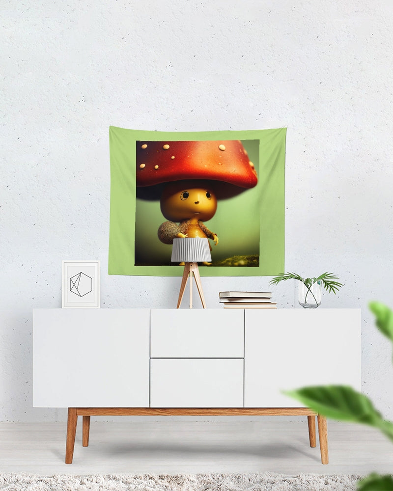Mushroom Man Tapestry 60"x51"