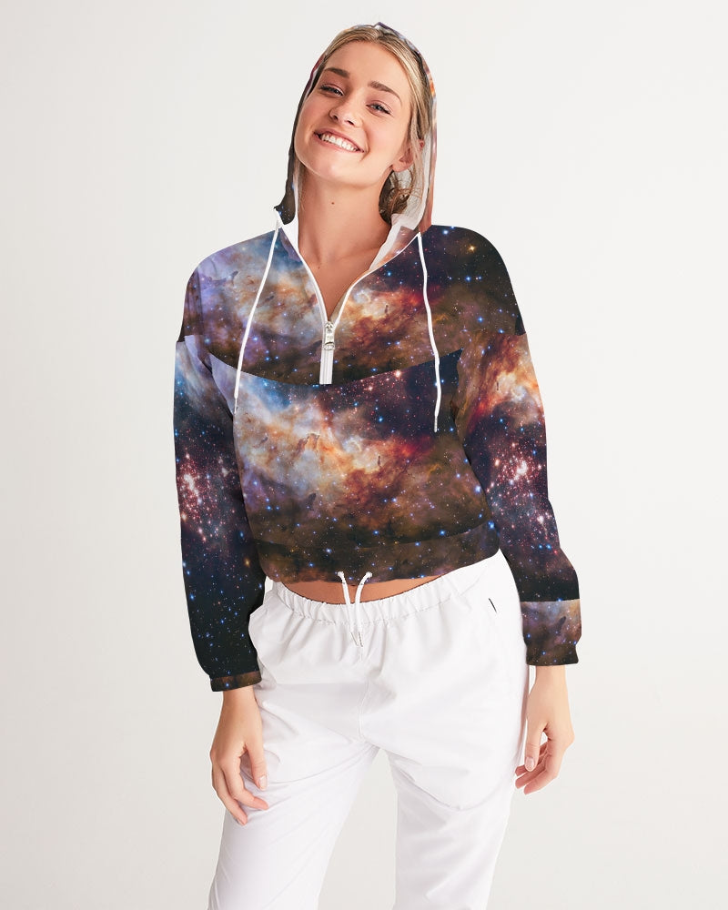 SpaceX Women's Cropped Windbreaker