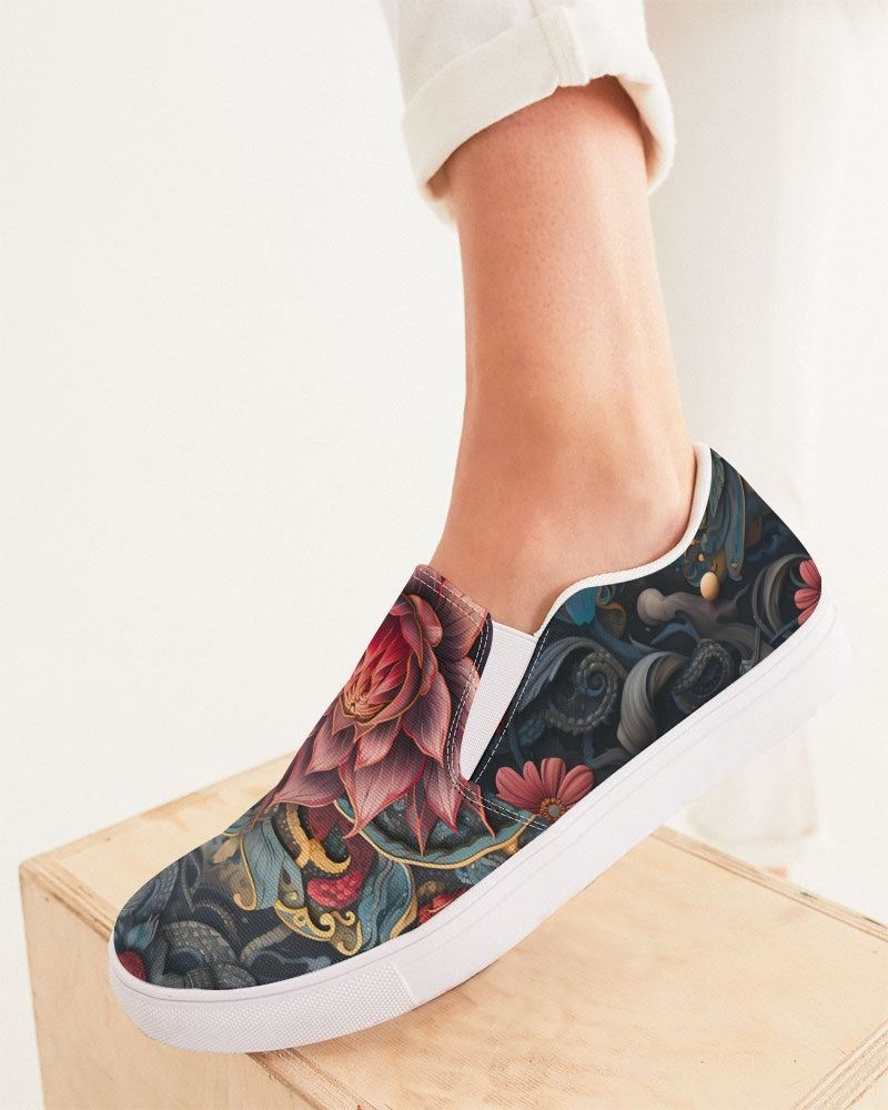 Lotus Women's Slip-On Canvas Shoe