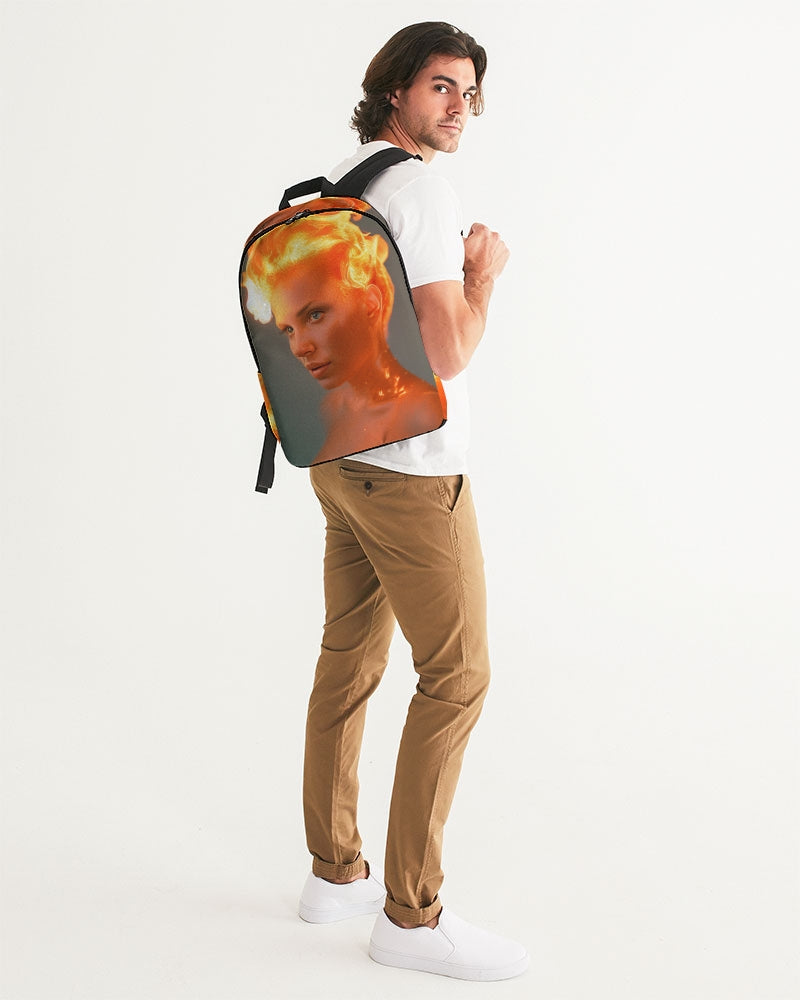 Twin Flame Large Backpack