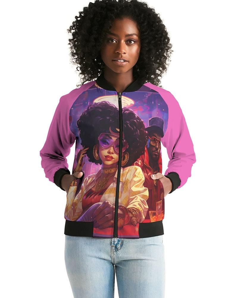 Kenny n Barbara Women's Bomber Jacket