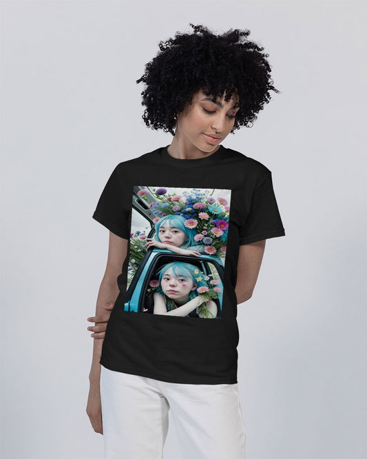 Flower Power Unisex Heavy Cotton T-Shirt | Gildan