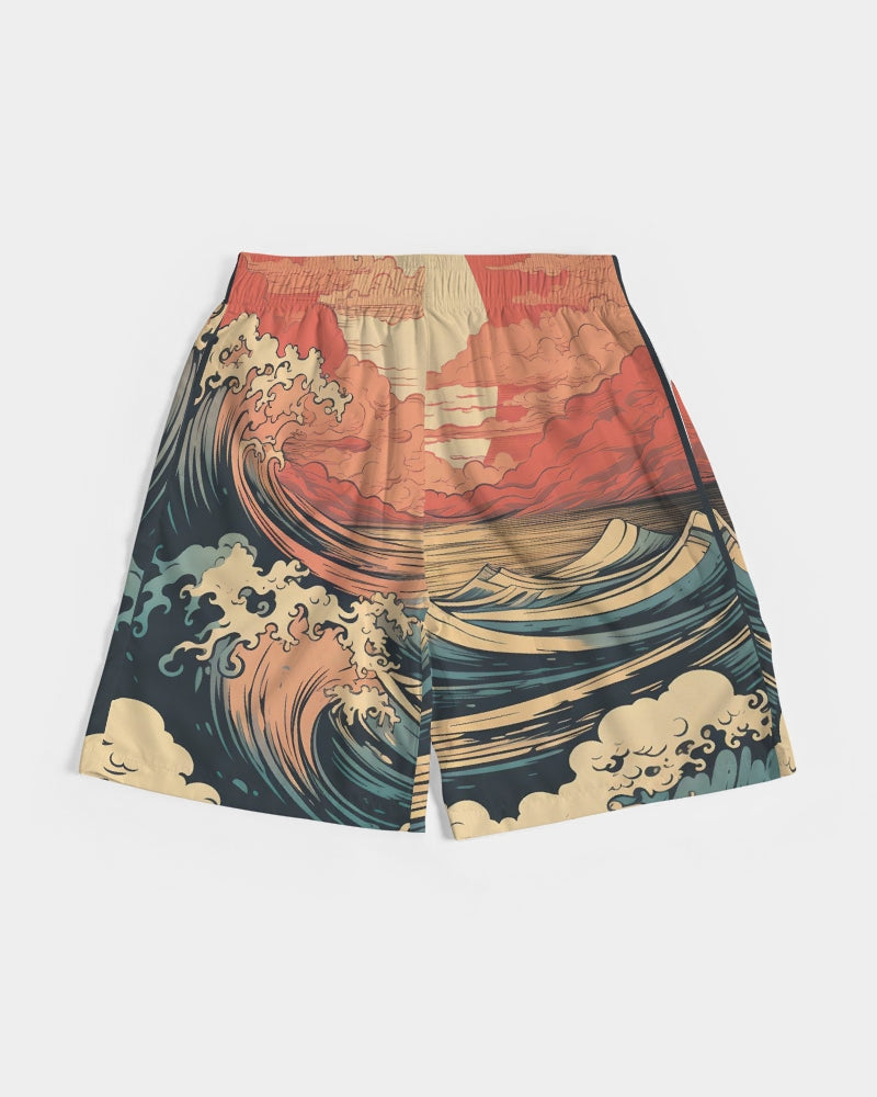 Tropical Haze Men's Jogger Shorts