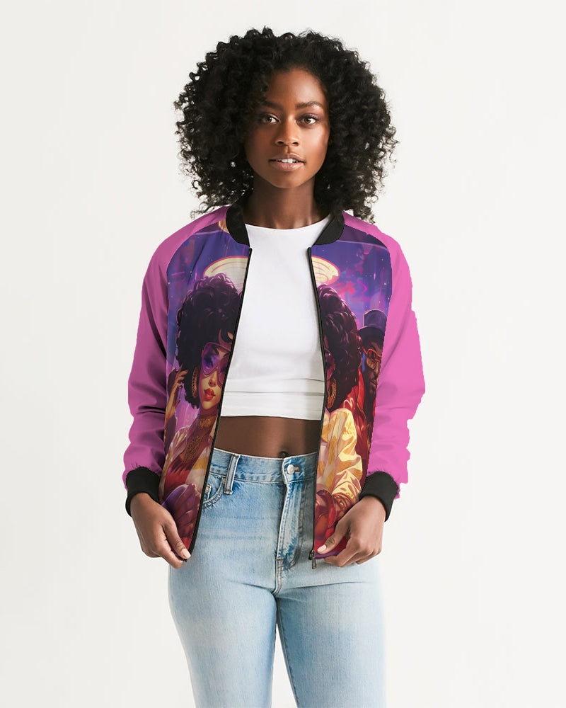 Kenny n Barbara Women's Bomber Jacket