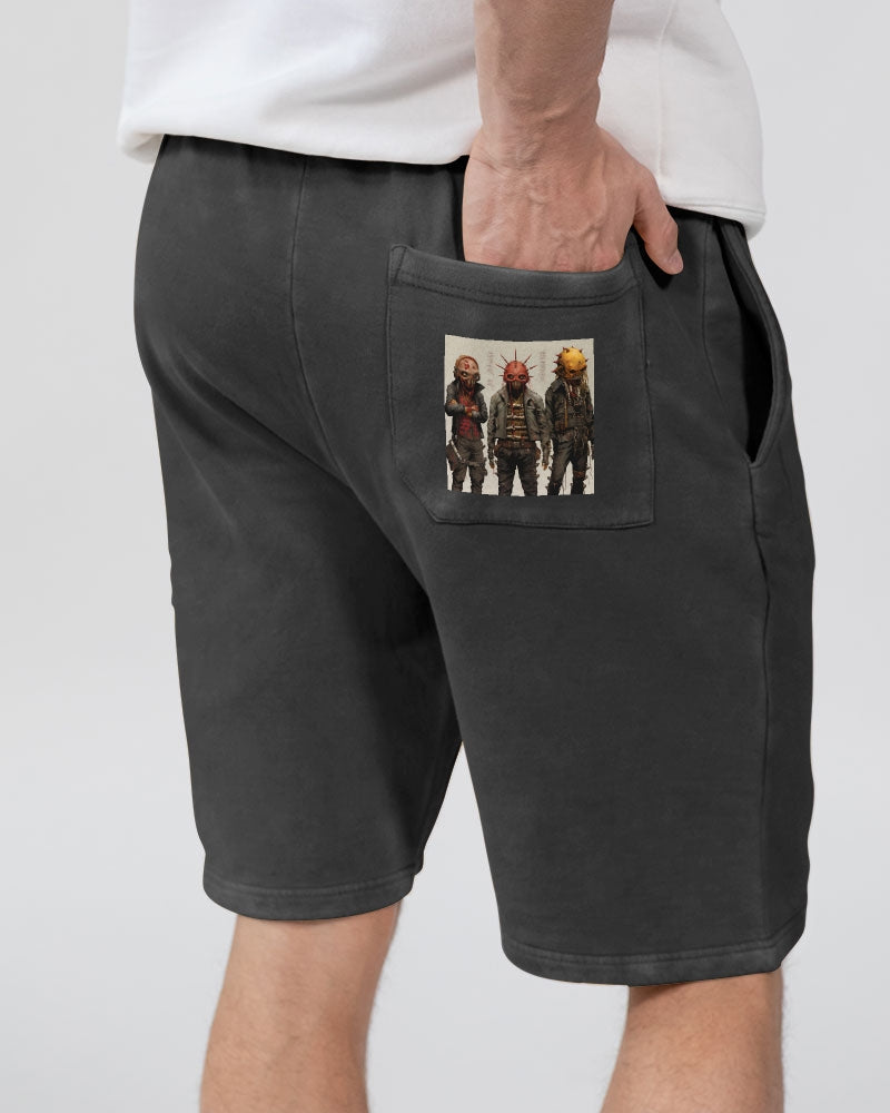Got your back Unisex Vintage Shorts | Lane Seven
