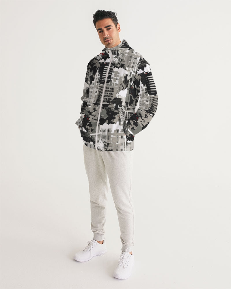 Christmas Camo Men's Windbreaker