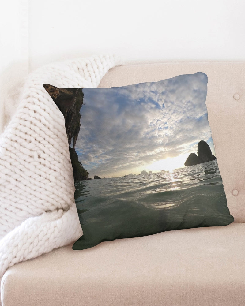 Sunset Slides Throw Pillow Case 20"x20"
