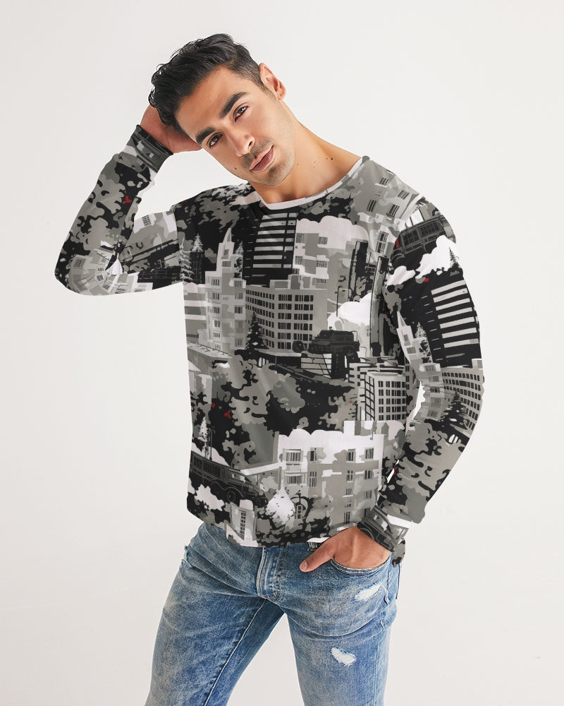 Christmas Camo Men's Long Sleeve Tee