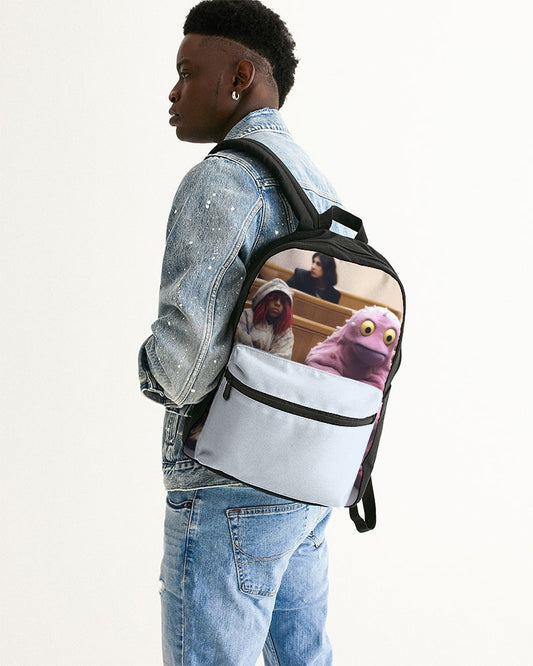 People's Court Small Canvas Backpack