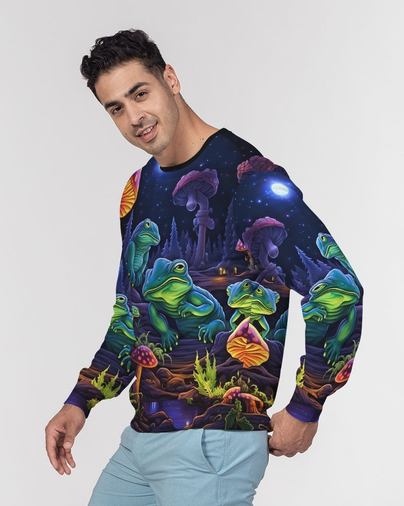 Wonder Light Men's Classic French Terry Crewneck Pullover