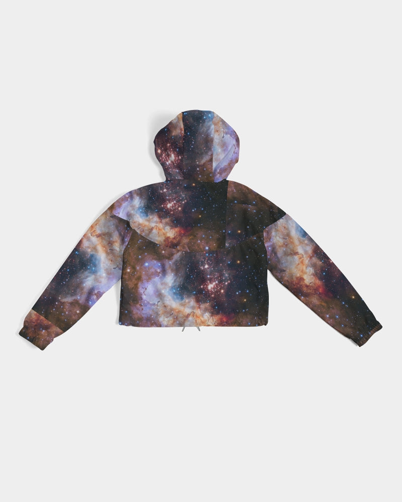 SpaceX Women's Cropped Windbreaker