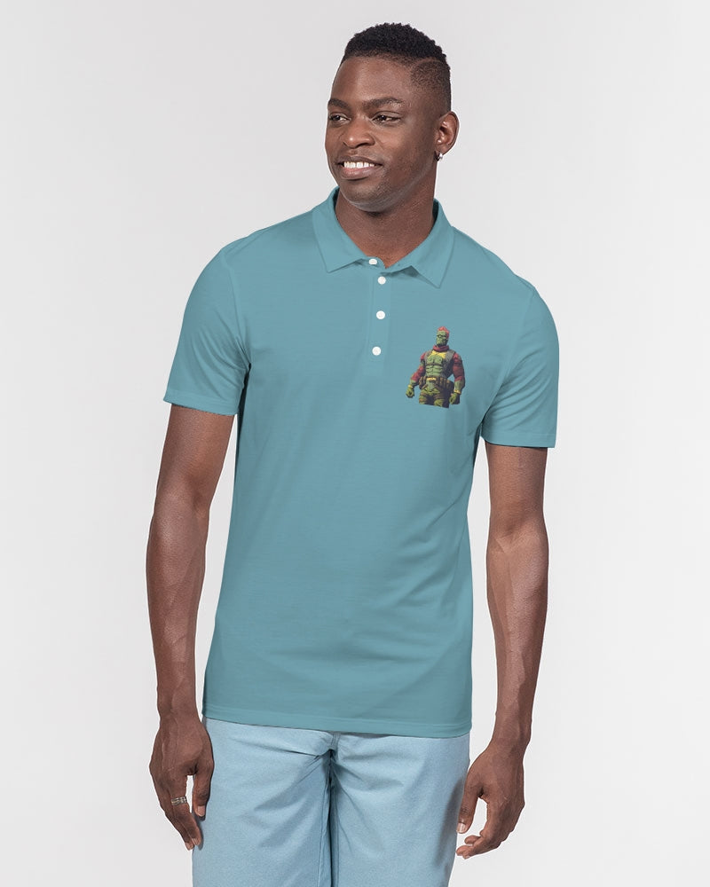 Tuff Men's Slim Fit Short Sleeve Polo