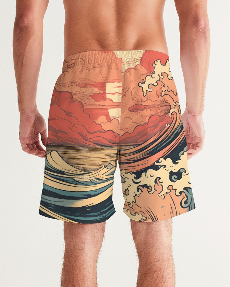 Tropical Haze Men's Swim Trunk