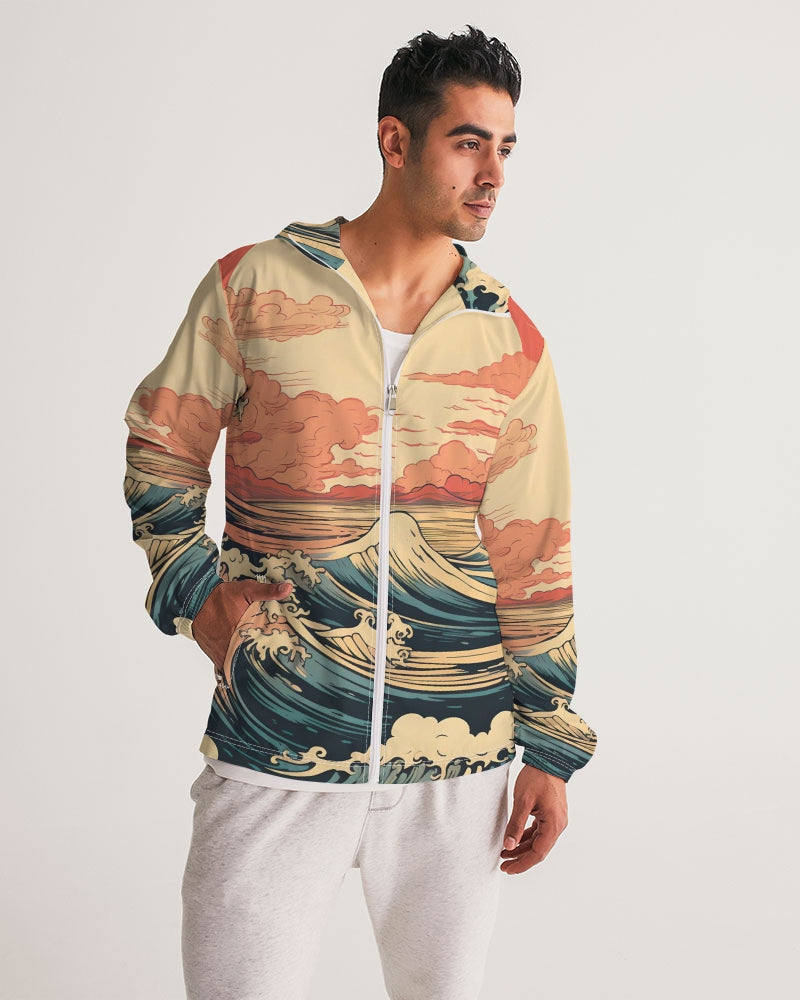 Tropical Haze Men's Windbreaker