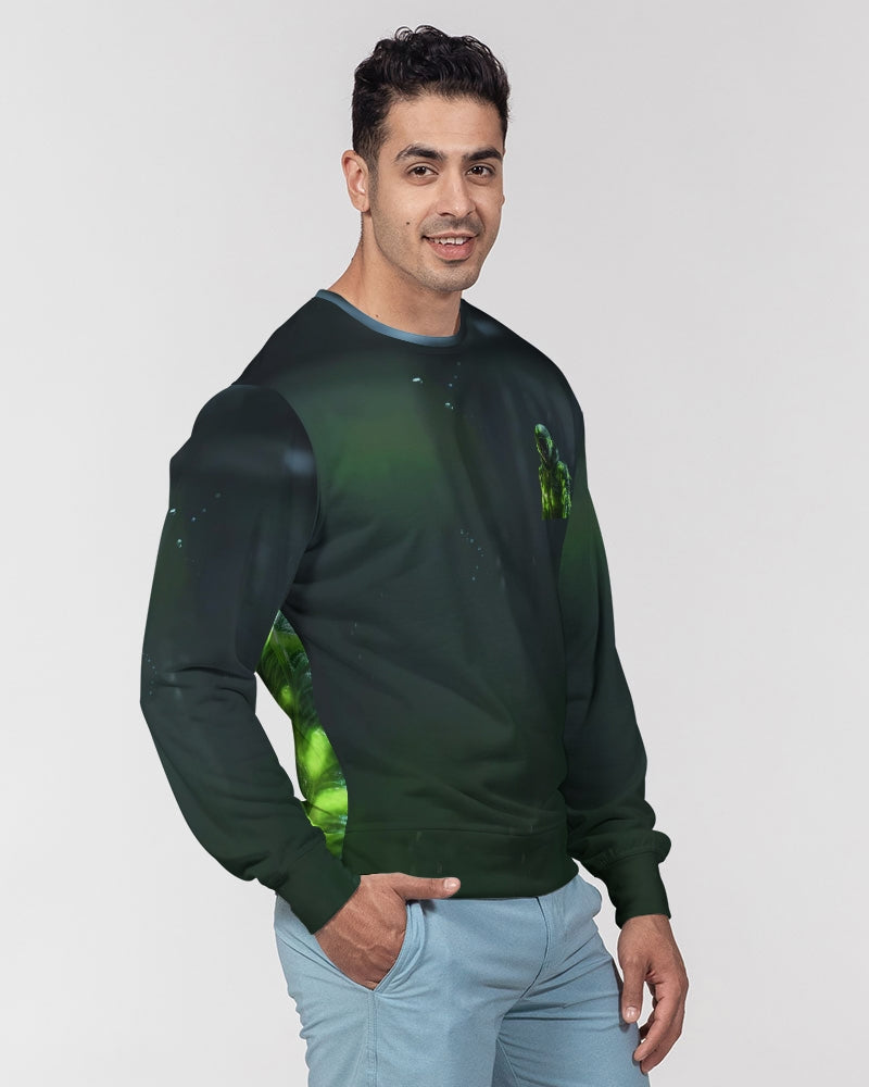 Bio Men's Classic French Terry Crewneck Pullover