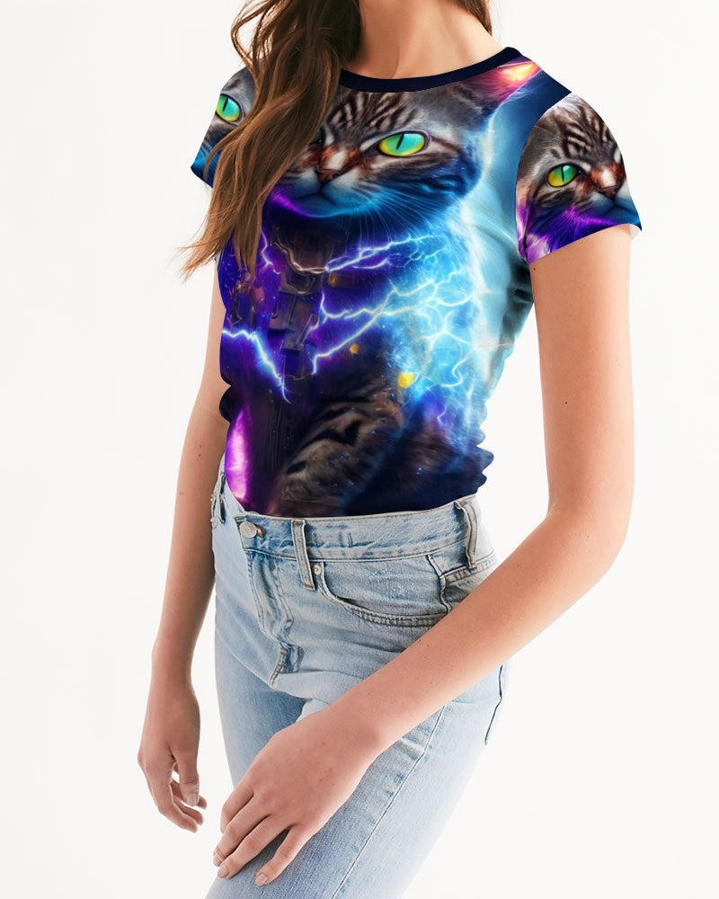 Neon Cat Women's Tee