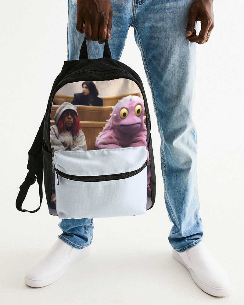 People's Court Small Canvas Backpack