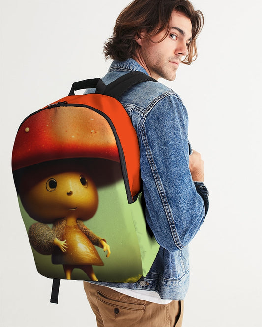 Mushroom Man Large Backpack