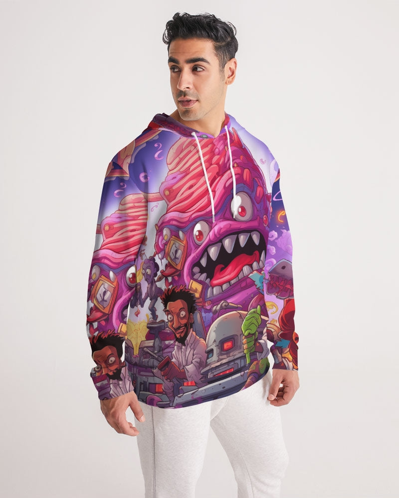 Bubble trouble Men's All-Over Print Hoodie