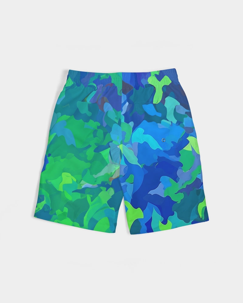 Atlantis Camo Boys Swim Trunk