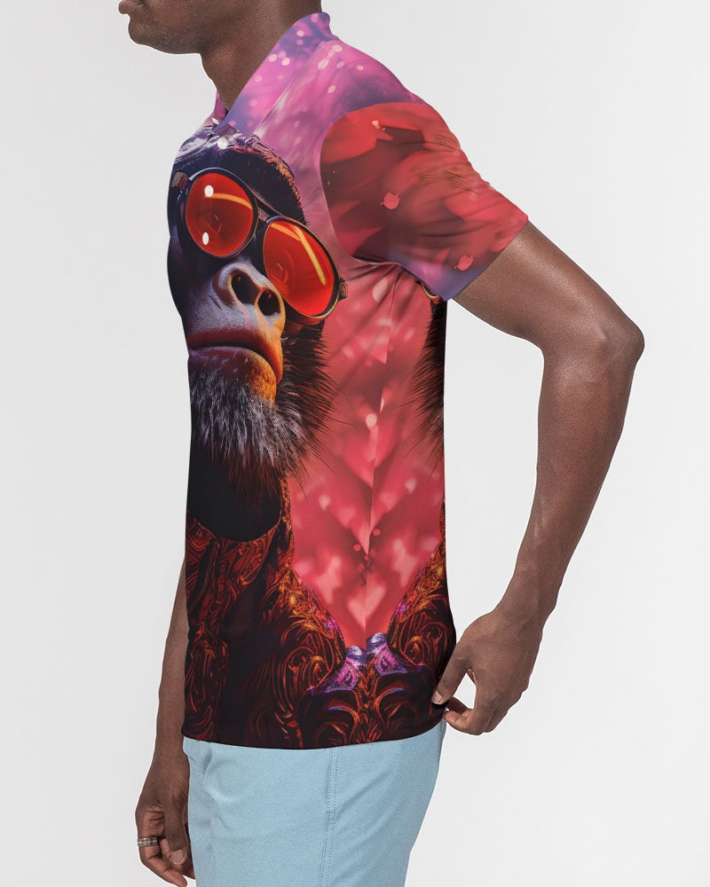Monkey Business Men's Slim Fit Short Sleeve Polo