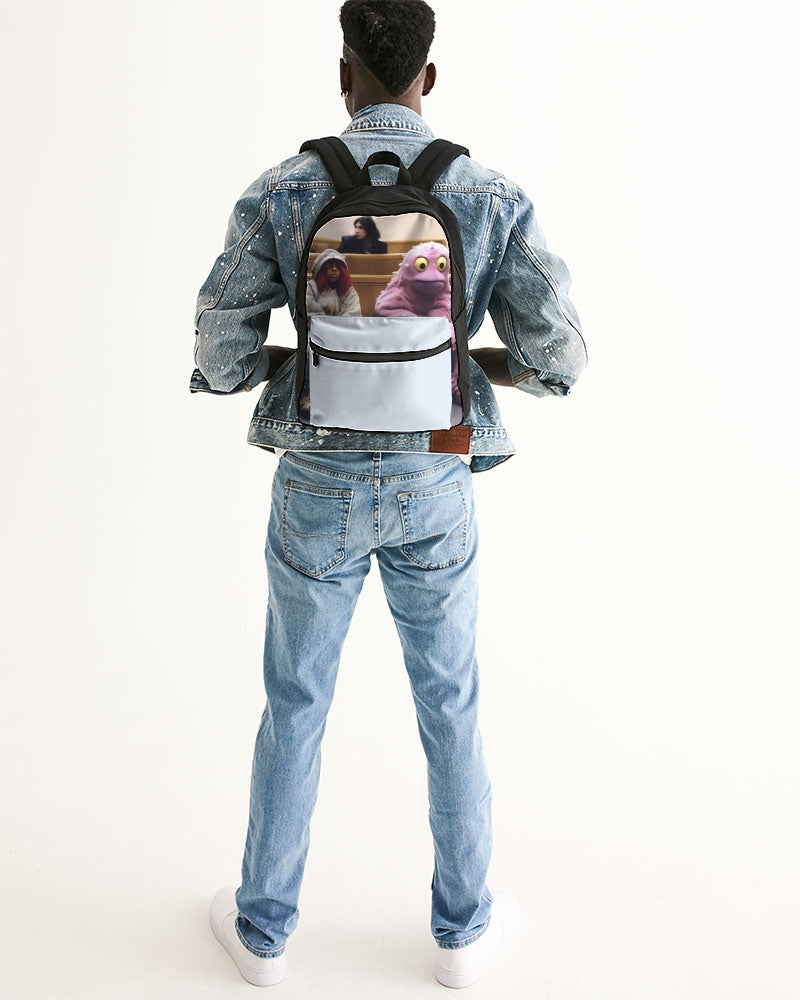People's Court Small Canvas Backpack
